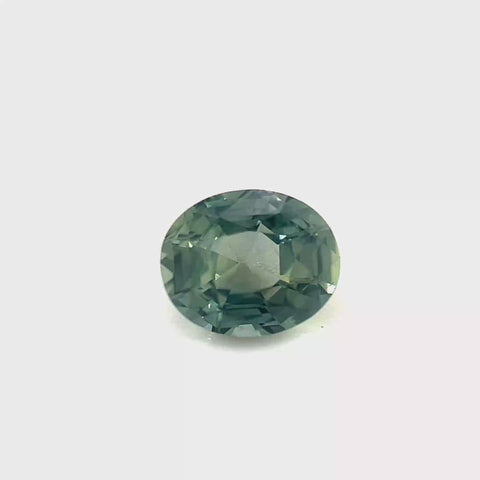 Teal Sapphire 1.12ct Oval