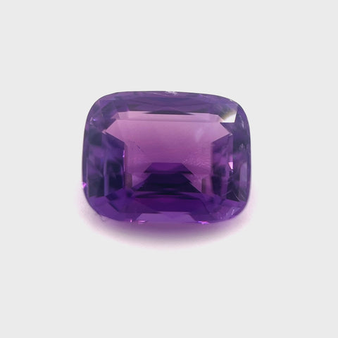 Amethyst 3.14ct Cushion