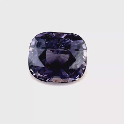 Lavender Spinel 2.17ct Cushion