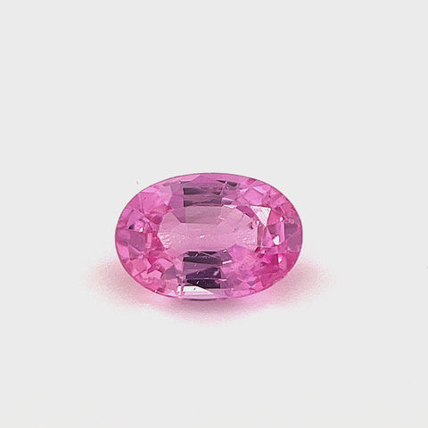 Pink Sapphire 0.63ct Oval