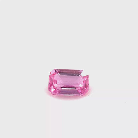 Pink Sapphire 0.55ct Octagonal