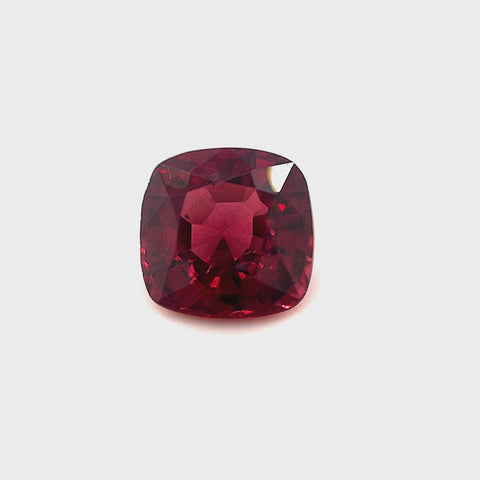 Rhodelite Garnet 4.40ct Cushion