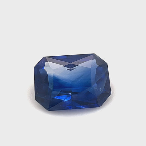 Blue Sapphire 1.51ct Octagonal