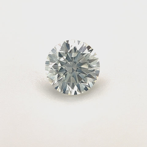 Natural Faint Green 0.81ct Round