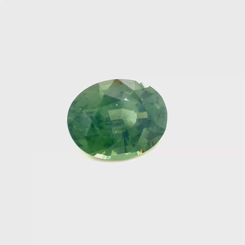 Green Zircon 5.26ct Oval