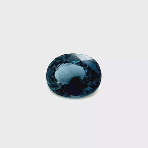 Grey Blue Spinel 1.07ct Oval