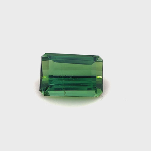 Green Tourmaline 1.65ct Octagonal