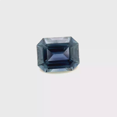 No Heat Colour Change Tanzania Teal Sapphire 1.71ct Octagonal