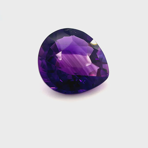 Amethyst 8.08ct Pear