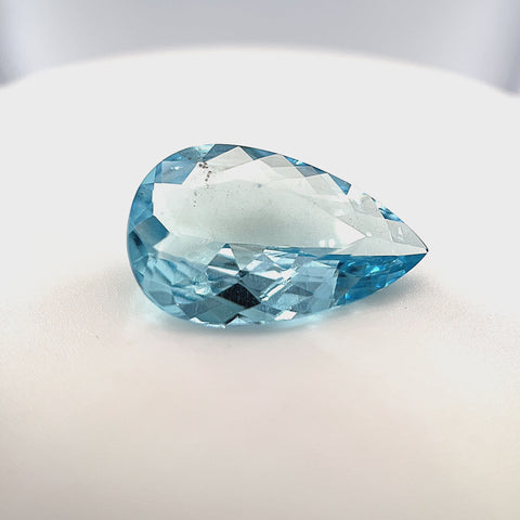 Aquamarine 5.95ct Pear