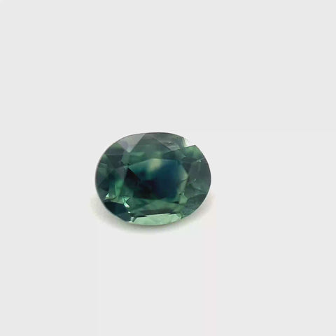Teal Sapphire 1.04ct Oval