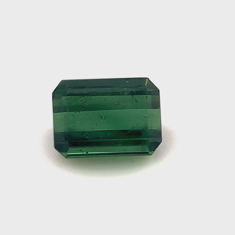 Green Tourmaline 1.40ct Octagonal