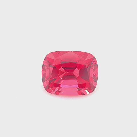 Red Spinel 1.57ct Cushion