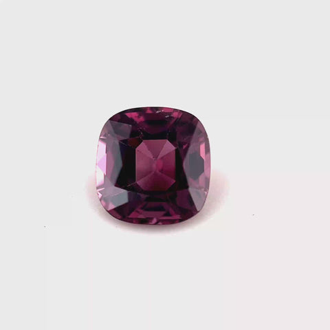 Deep Pink Spinel 1.87ct Cushion