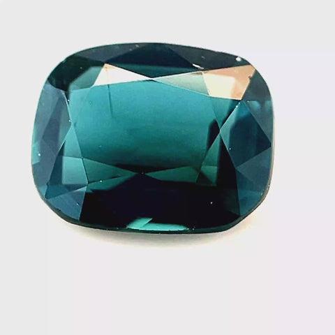 Blue Tourmaline 1.07ct Cushion