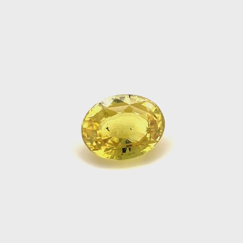 Yellow Sapphire 1.00ct Oval