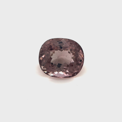 Brownish Pink Tourmaline 3.40ct Oval