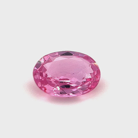 Pink Sapphire 0.90ct Oval