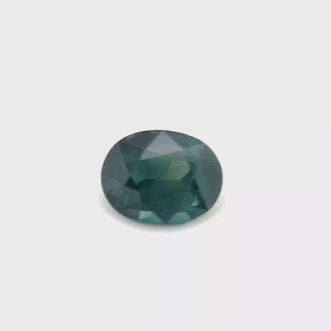 Teal Sapphire 1.19ct Oval