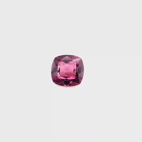 Deep Pink Spinel 0.70ct Cushion