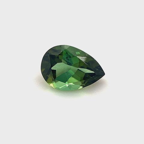 Green Tourmaline 0.80ct Pear