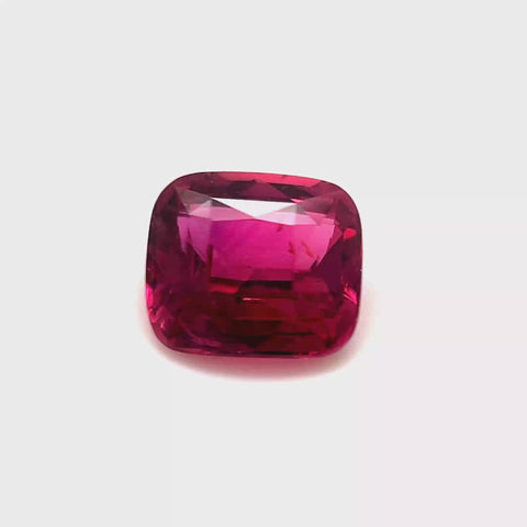Ruby 1.59ct Cushion