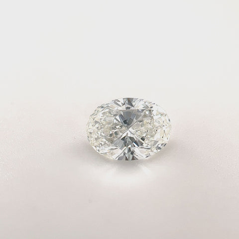 GIA Oval Diamond 0.75ct F Si1