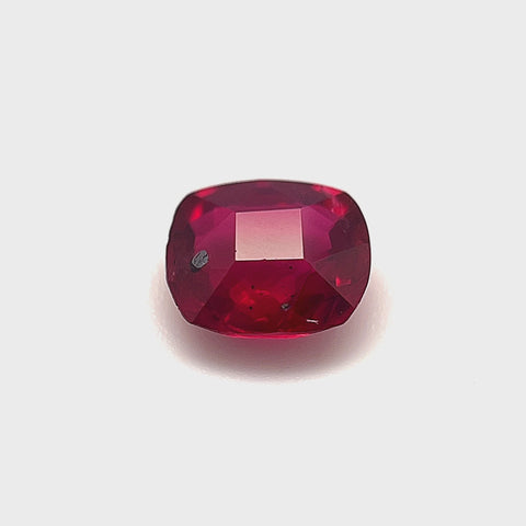 Ruby 1.00ct Cushion