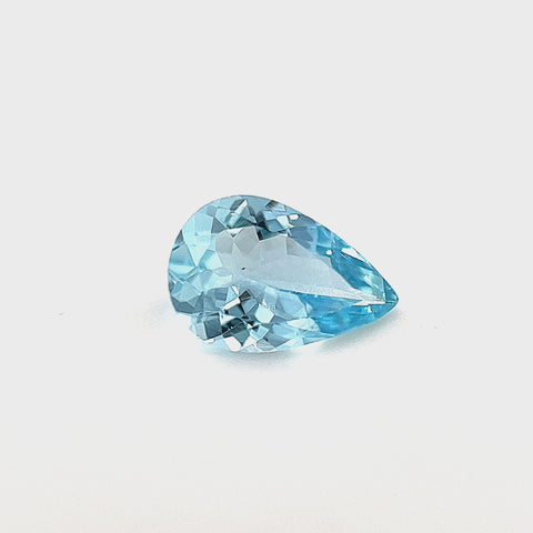 Aquamarine 0.87ct Pear