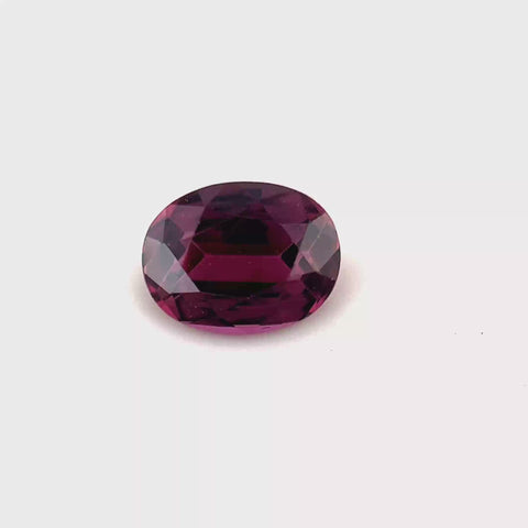 Deep Pink Spinel 1.19ct Oval