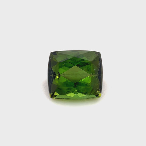 Green Tourmaline 2.76ct Cushion