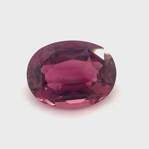 Rubellite Tourmaline 3.53ct Oval