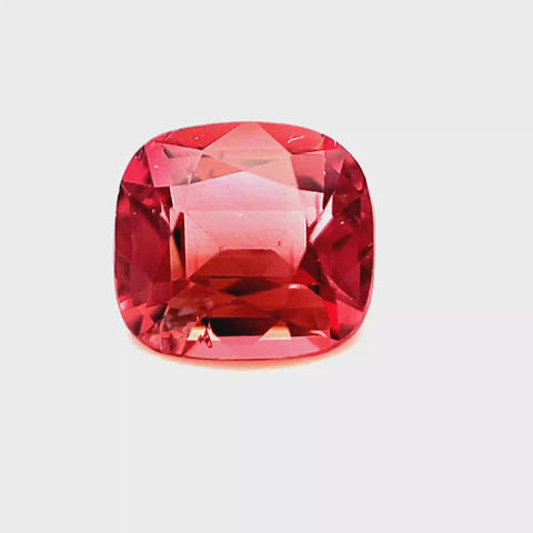 Pink Tourmaline 0.92ct Cushion