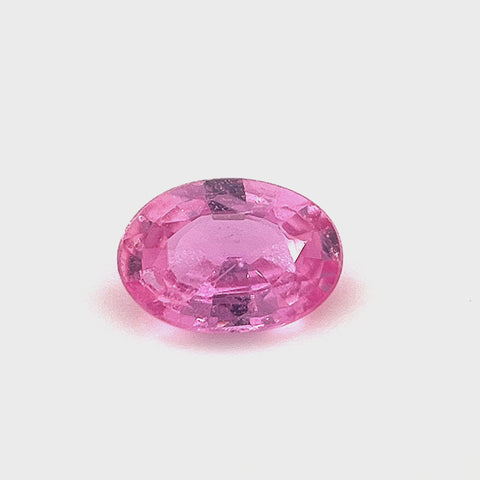 Pink Sapphire 0.69ct Oval