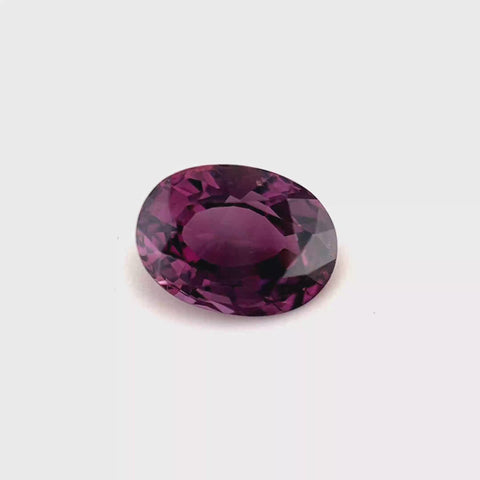 Deep Pink Spinel 1.88ct Oval