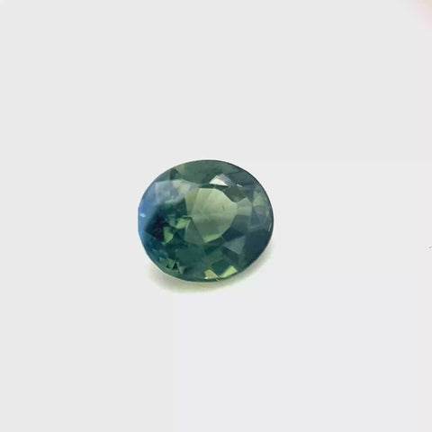 Teal Sapphire Sri Lanka 1.29ct Oval