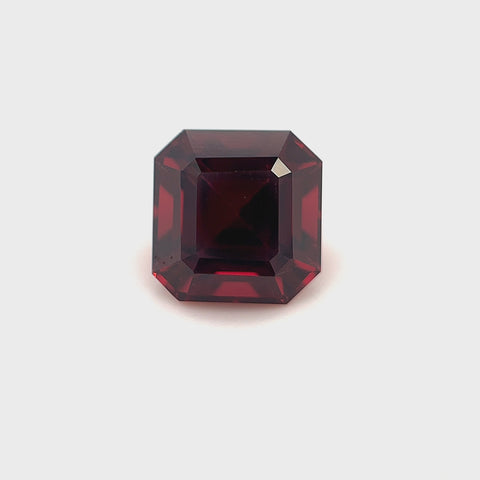 Rhodolite Garnet 3.59ct Octagonal