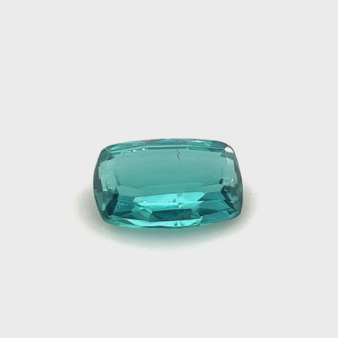 Blue Tourmaline 0.73ct Cushion