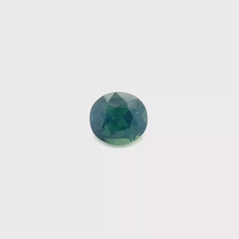 Green Sapphire 1.22ct Oval