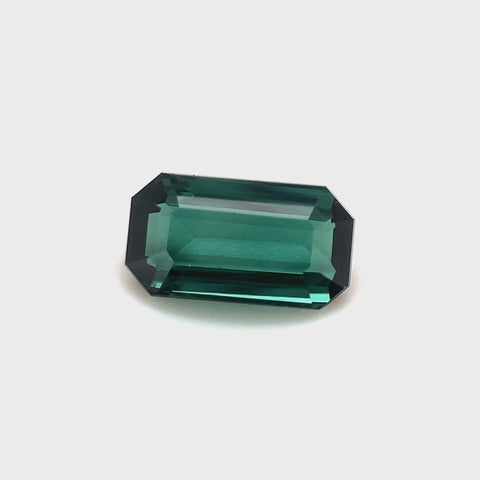 Green Tourmaline 1.25ct Octagonal