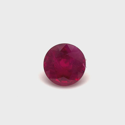 Ruby 1.24ct Round