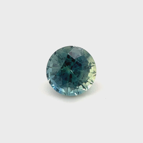 Teal Sapphire 0.95ct Round