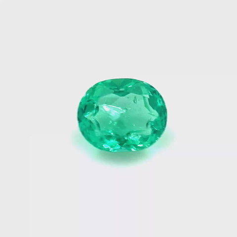 Colombian Emerald 0.82ct Oval