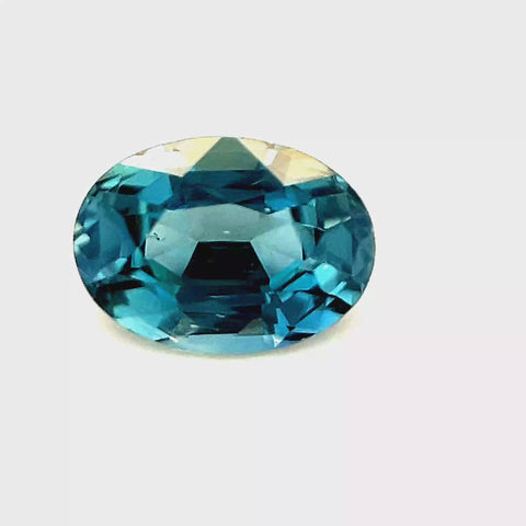Teal Sapphire 0.94ct Oval