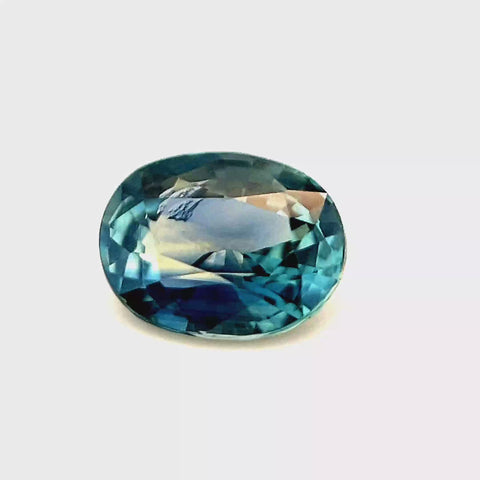 Teal Sapphire 1.05ct Oval
