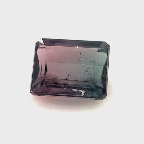 Watermelon Tourmaline 3.23ct Octagonal