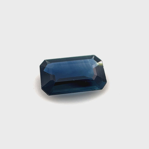 Blue Sapphire 1.05ct Octagonal