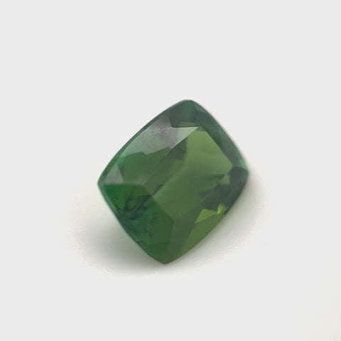 Green Tourmaline 1.29ct Cushion