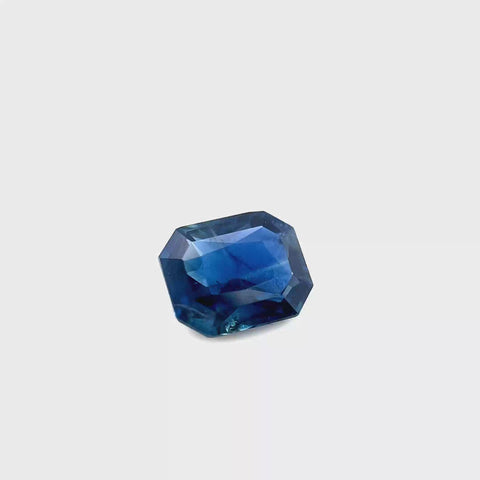 Blue Sapphire 1.62ct Octagonal