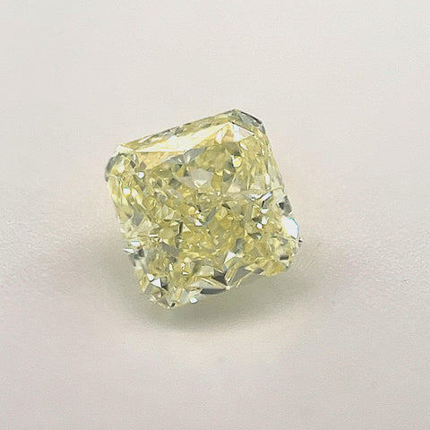 Natural Fancy Yellow 1.02ct Radiant